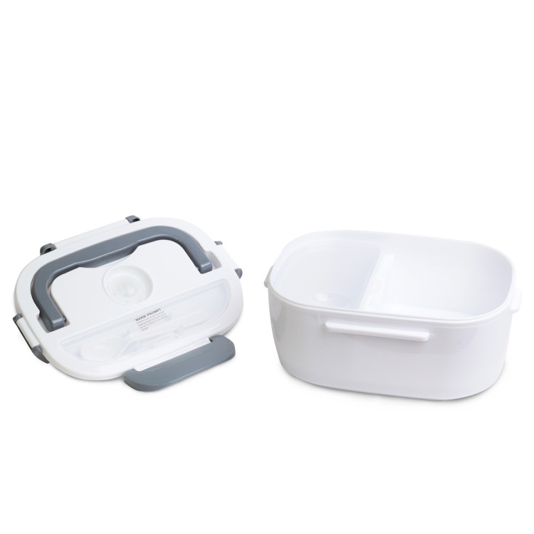 Elektryczny Termos Obiadowy 1000 Ml Lunch Box Szary KM 2130 Kamille