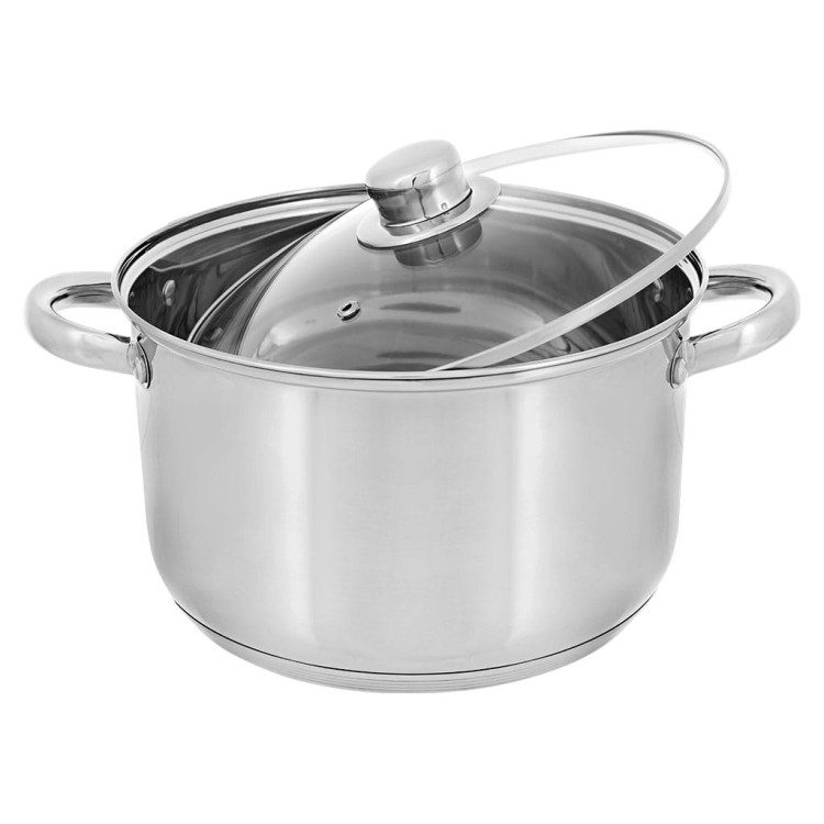 Garnki ze stali Zilner ZL 8077 zestaw garnków indukcyjnych z czajnikiem 2.5L Garnki ze stali Zilner ZL 8077 zestaw garnków indukcyjnych z czajnikiem 2.5L