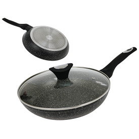 Patelnia na indukcję Klausberg KB 7038 - 22 cm Ceramiczna Granitowa