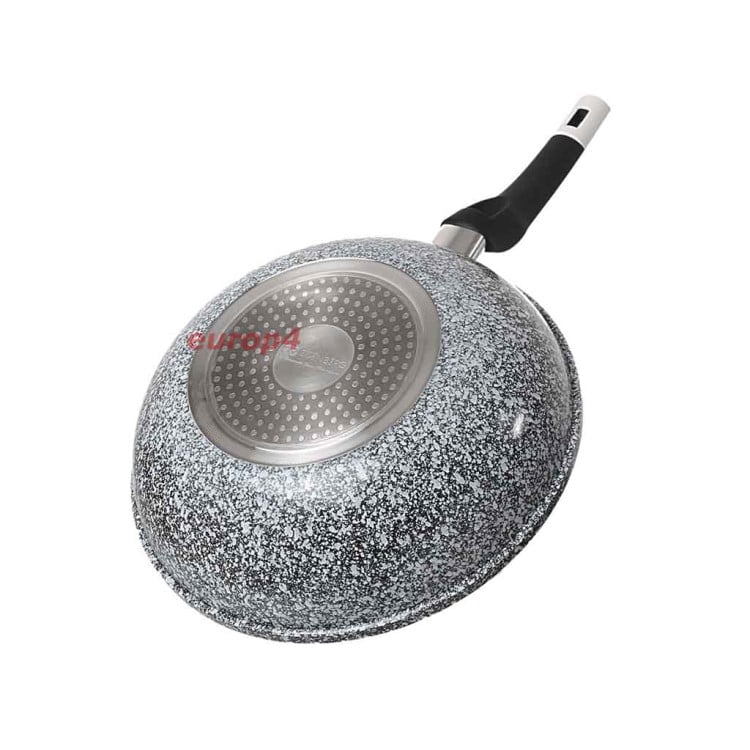 Patelnia wok ceramiczny na indukcje Edenberg EB 9161 28 cm Granitowy Patelnia wok ceramiczny na indukcje Edenberg EB 9161 28 cm Granitowy