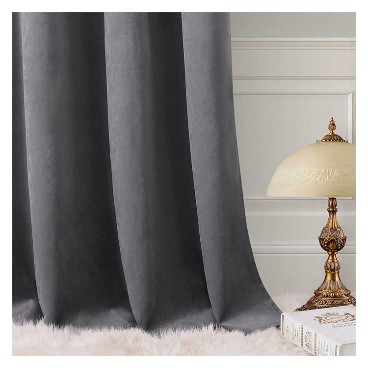 Zasłony grube Velvet na taśmie 140x250 cm złoty Zasłony grube Velvet na taśmie 140x250 cm złoty