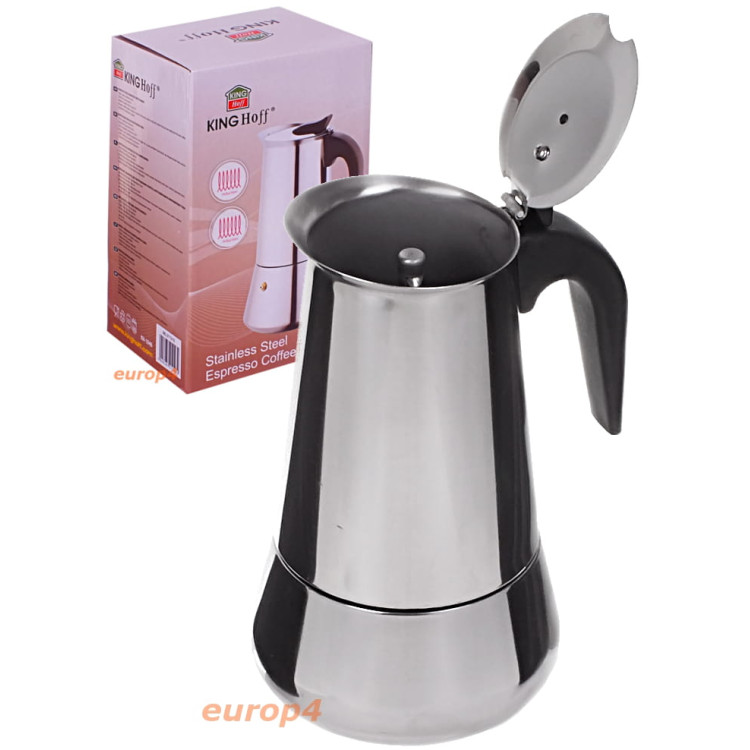 Kawiarka Kinghoff KH 1045 300 ml kafetiera 6 ZAPARZACZ do kawy
