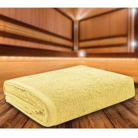 Ręcznik kąpielowy 70x140 bawełniany frotte Eurofirany żółty