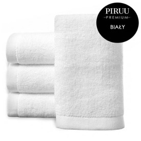Ręcznik hotelowy Piruu 50x100 gruby chłonny biały