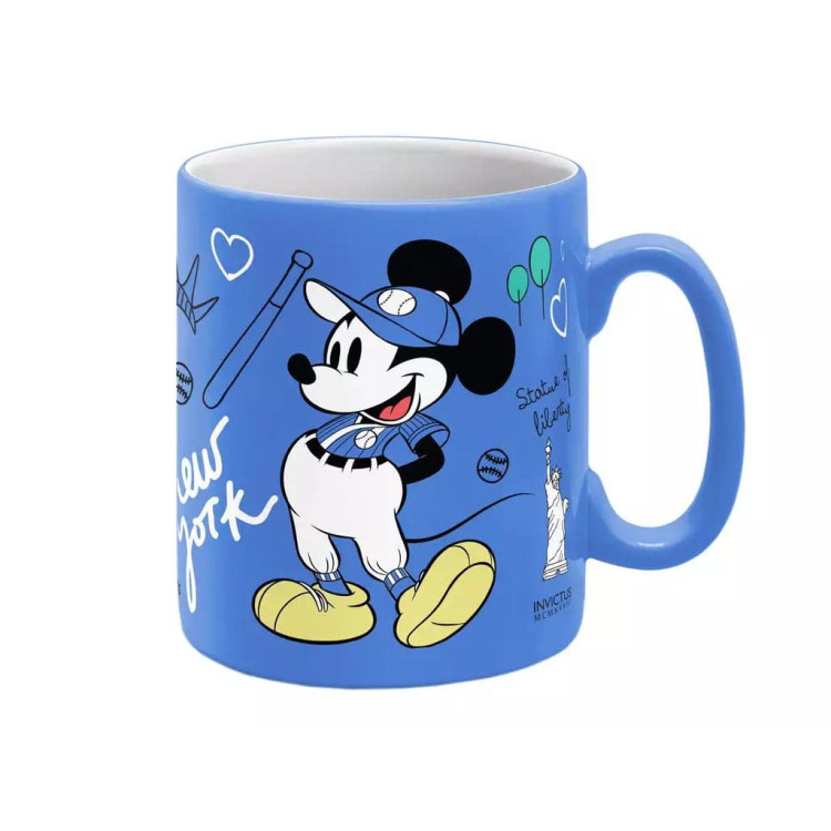 Kubek Disney Myszka Mickey 320 ml New York niebieski