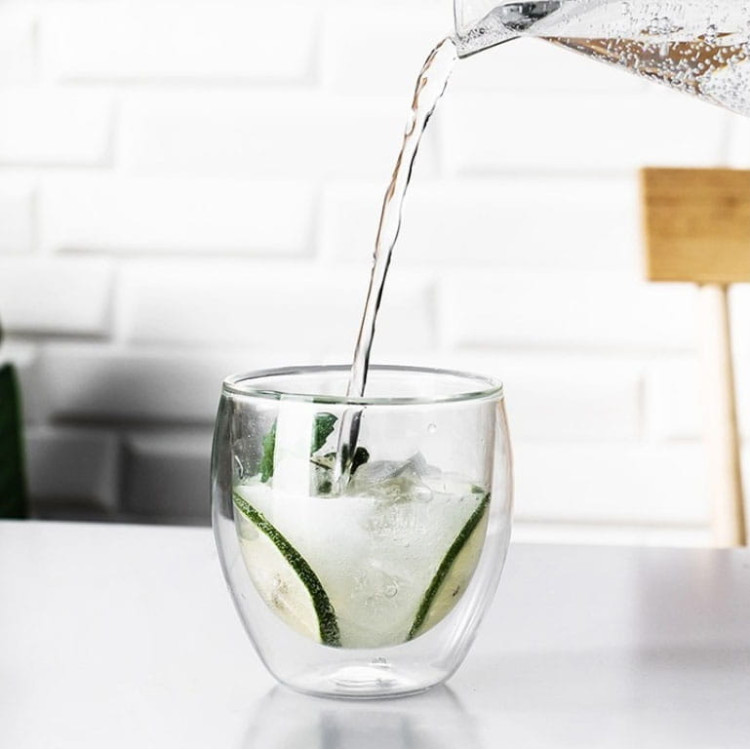 Szklanki termiczne Florina Malachit 250 ml zestaw 6 sztuk