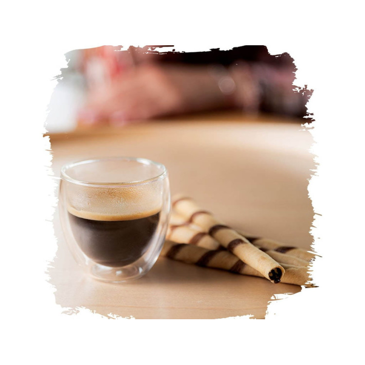 Szklanki termiczne do espresso Florina Malachit 100 ml zestaw 6 szklanek Szklanki termiczne do espresso Florina Malachit 100 ml zestaw 6 szklanek