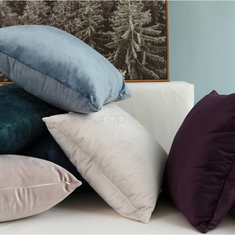 Poduszka dekoracyjna 40x40 velvet welurowa turkusowa Poduszka dekoracyjna 40x40 velvet welurowa turkusowa
