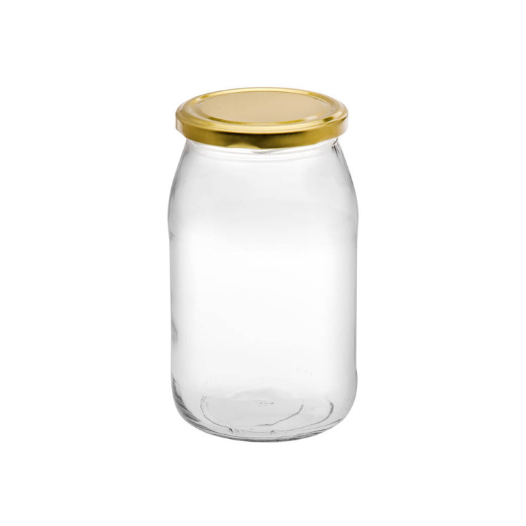 Słoik szklany 900 ml z zakrętką zestaw 6 sztuk Słoik szklany 900 ml z zakrętką zestaw 6 sztuk