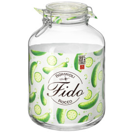 Słoik szklany z pokrywką Bormioli Rocco Fido 5 litrów duży słój