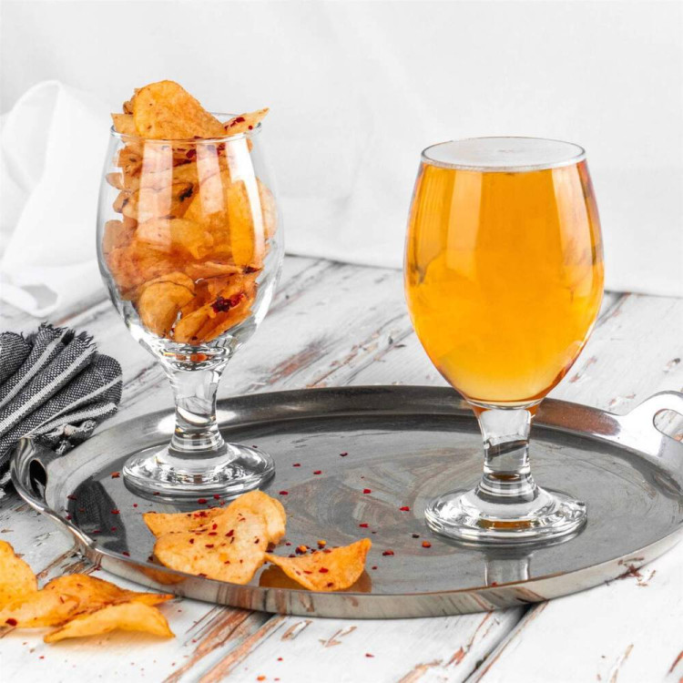 Szklanki na nóżce Glasmark pokale 360 ml zestaw 6 sztuk