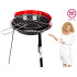 Grill  okrągły węglowy MG Home 30 cm ogrodowy 