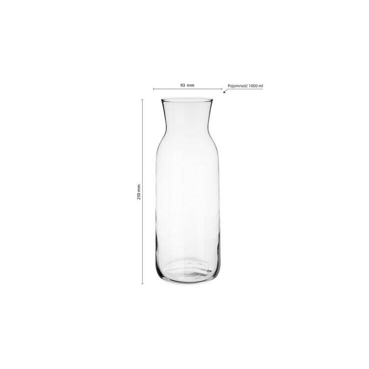 Karafka szklana Glasmark 1000 ml do wody soków napojów