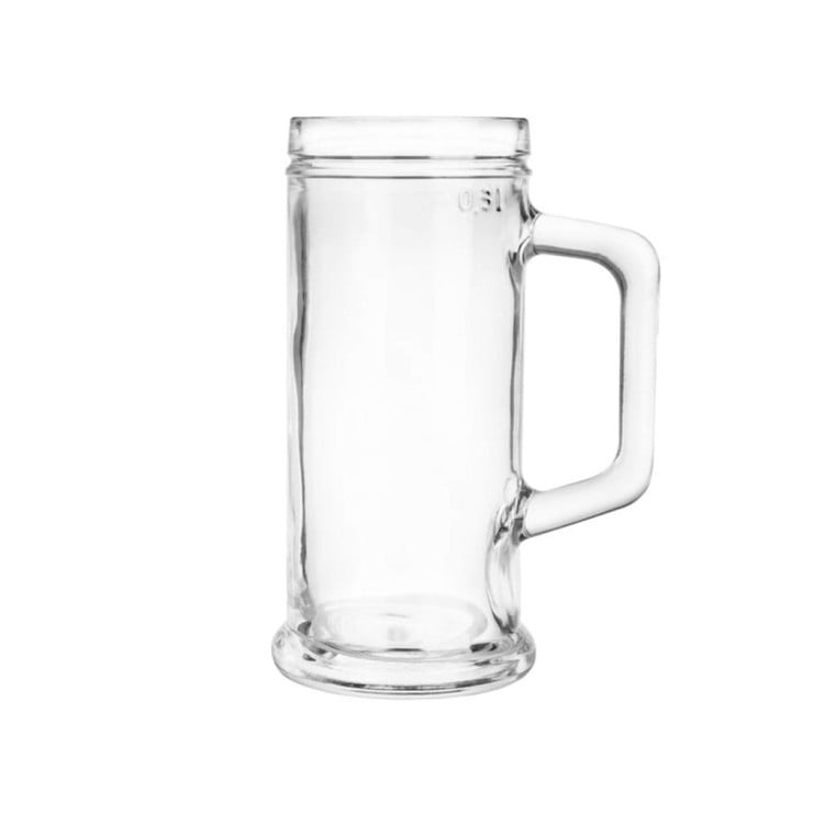 Kufel do piwa wysoki Glasmark 300 ml z uchem szklany Kufel do piwa wysoki Glasmark 300 ml z uchem szklany