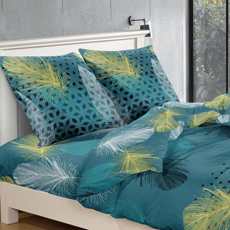 Pościel 160x200 bawełna satynowa 3D Cotton World gruba 3 części 2326 Pościel 160x200 bawełna satynowa 3D Cotton World gruba 3 części 2326
