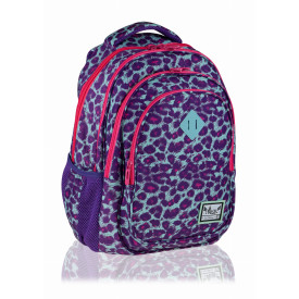 Plecak szkolny czterokomorowy młodzieżowy Pink Panther Hash