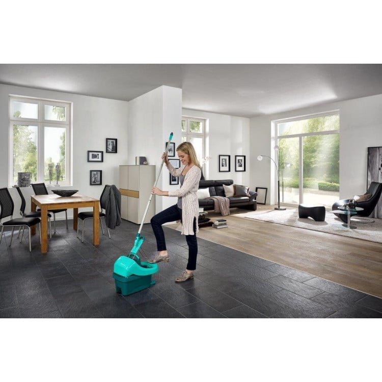 Mop LEIFHEIT 55096 profi XL zestaw wiadro z kółkami Mop LEIFHEIT 55096 profi XL zestaw wiadro z kółkami