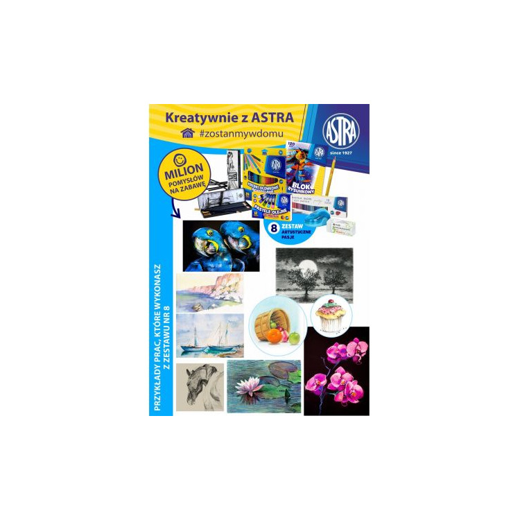 Zestaw plastyczny dla dzieci nr 8 - Artystyczne Pasje