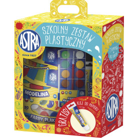 Zestaw plastyczny wyprawka szkolna dla dzieci