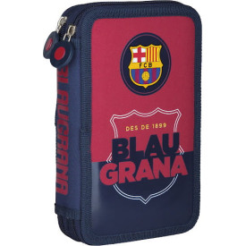 Piórnik podwójny bez wyposażenia 2BW FC-91 Barcelona Barca Fan 4