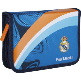 Piórnik pojedynczy z wyposażeniem, 2 klapki, 1W2 RM-38 Real Madrid 2