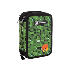 Piórnik trzykomorowy z wyposażeniem Astrabag Pixel One