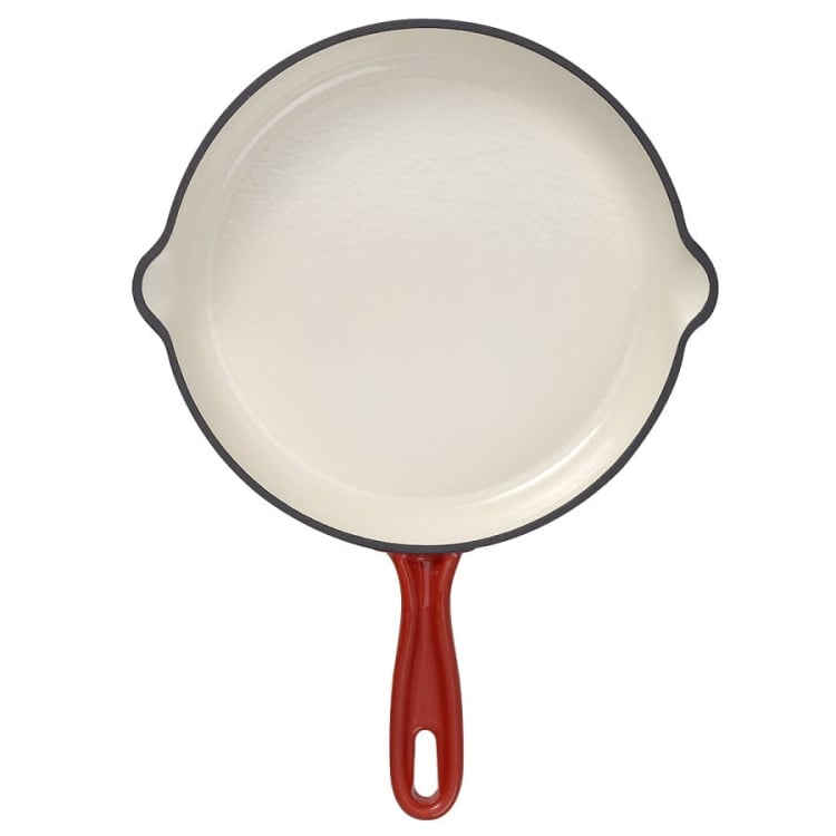 Patelnia żeliwna MG home Immortale 25 cm z powłoką emaliowaną Patelnia żeliwna MG home Immortale 25 cm z powłoką emaliowaną