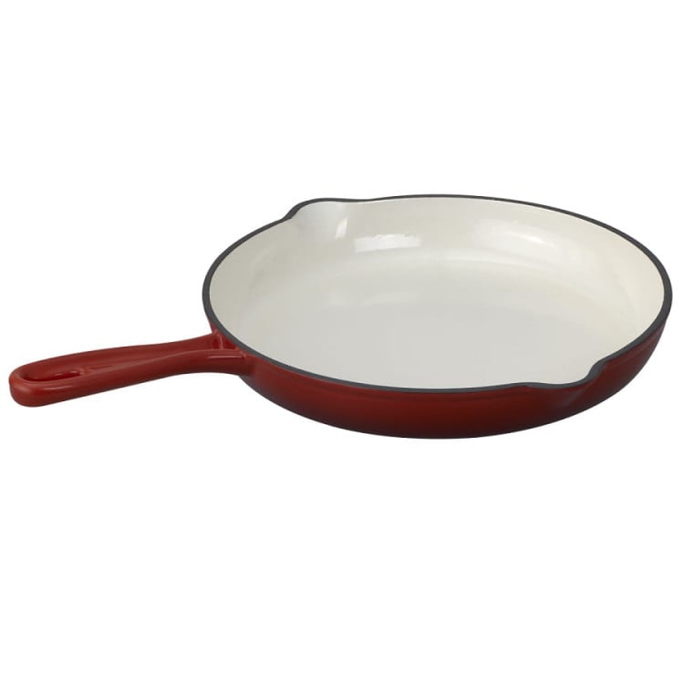 Patelnia żeliwna MG home Immortale 25 cm z powłoką emaliowaną Patelnia żeliwna MG home Immortale 25 cm z powłoką emaliowaną