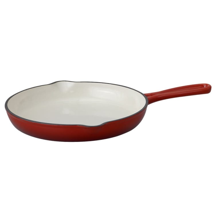 Patelnia żeliwna MG home Immortale 25 cm z powłoką emaliowaną Patelnia żeliwna MG home Immortale 25 cm z powłoką emaliowaną
