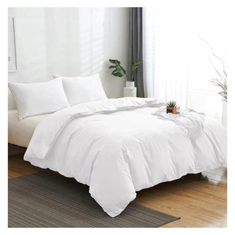 Kołdra 200x220 całoroczna w zestawie 2 poduszki 70x80 antyalergiczna mikrofibra