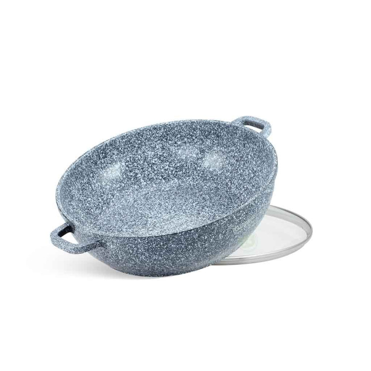 Garnek Marmurowy Edenberg EB 8042 Brytfanna 5.5L INDUKCJA 32 cm