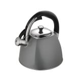 Czajnik stalowy na gaz Klausberg KB 7411 z gwizdkiem 2.2 L szary