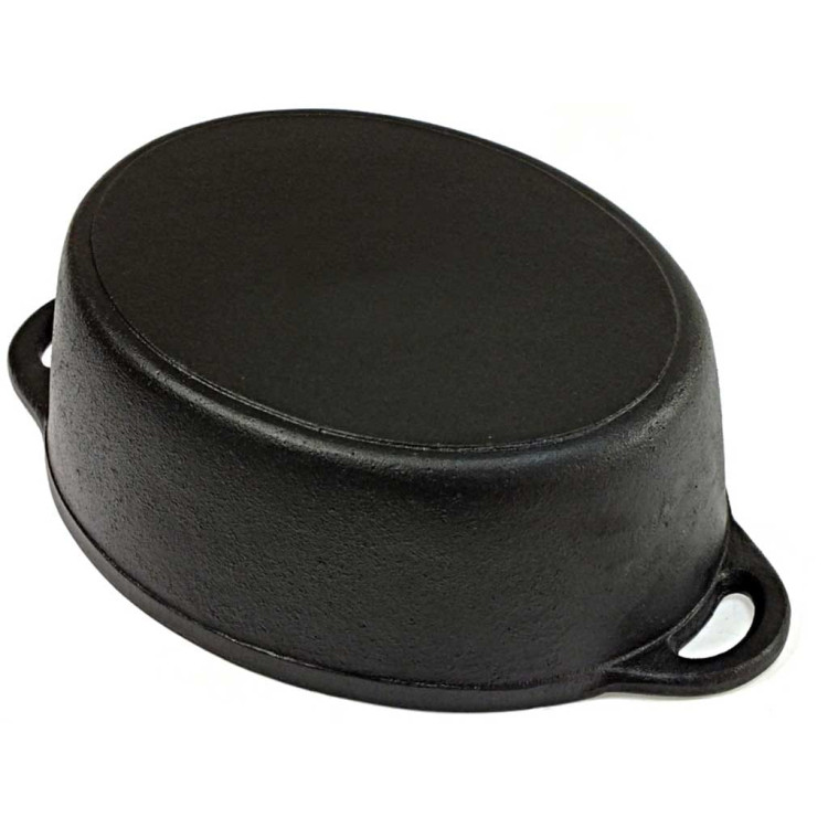 Brytfanna żeliwna Krisberg KR 7553 4.7L garnek 29 cm ciężki na indukcję