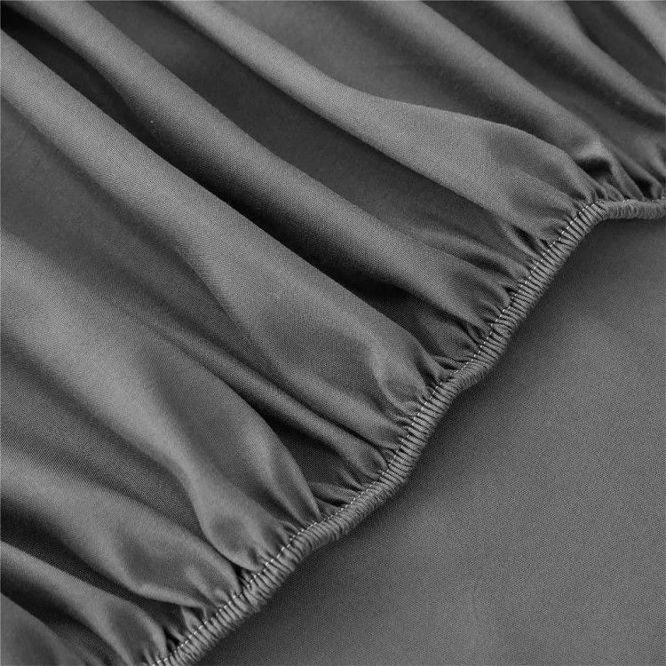 Prześcieradło 140x200 jersey bawełniane grube z gumką szare Prześcieradło 140x200 jersey bawełniane grube z gumką szare