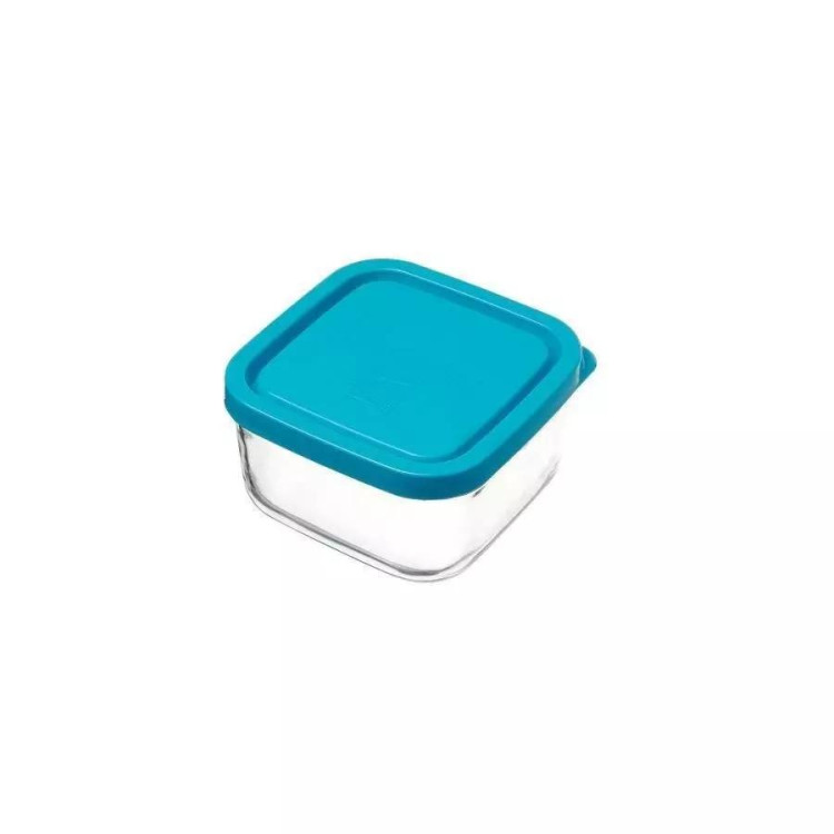 Szklany pojemnik do przechowywania żywności Bormioli Frigoverre 10x10 cm Szklany pojemnik do przechowywania żywności Bormioli Frigoverre 10x10 cm