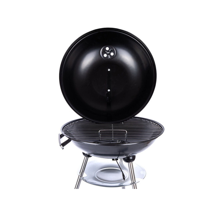 Grill kulisty węglowy MG Home 41.5 cm ogrodowy Grill kulisty węglowy MG Home 41.5 cm ogrodowy