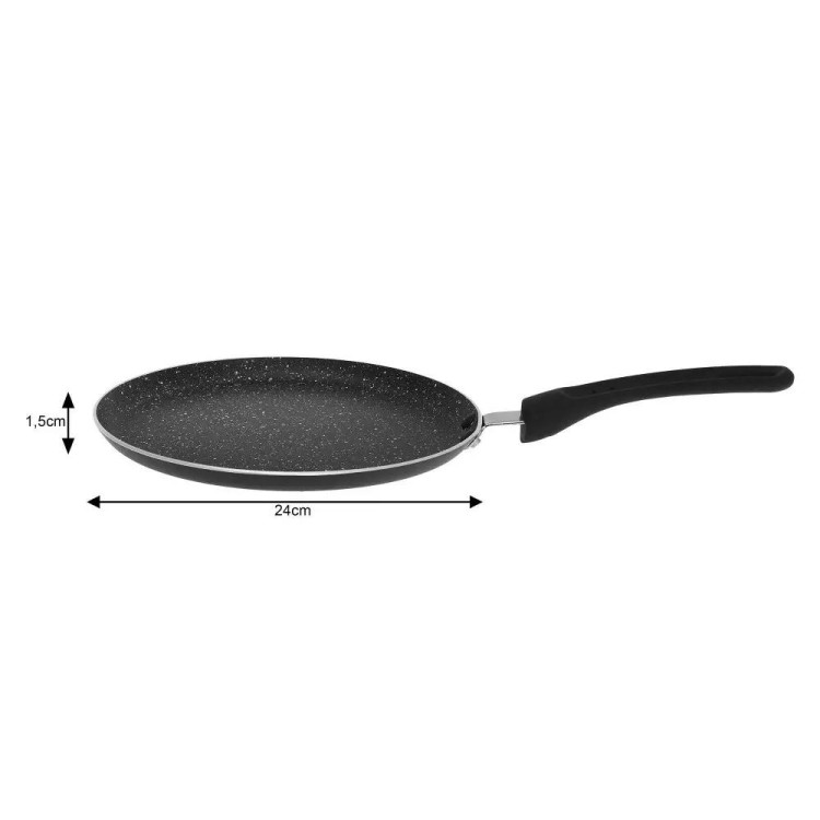 Patelnia do naleśników Zilner ZL 2400 20 cm marmurowa na indukcję