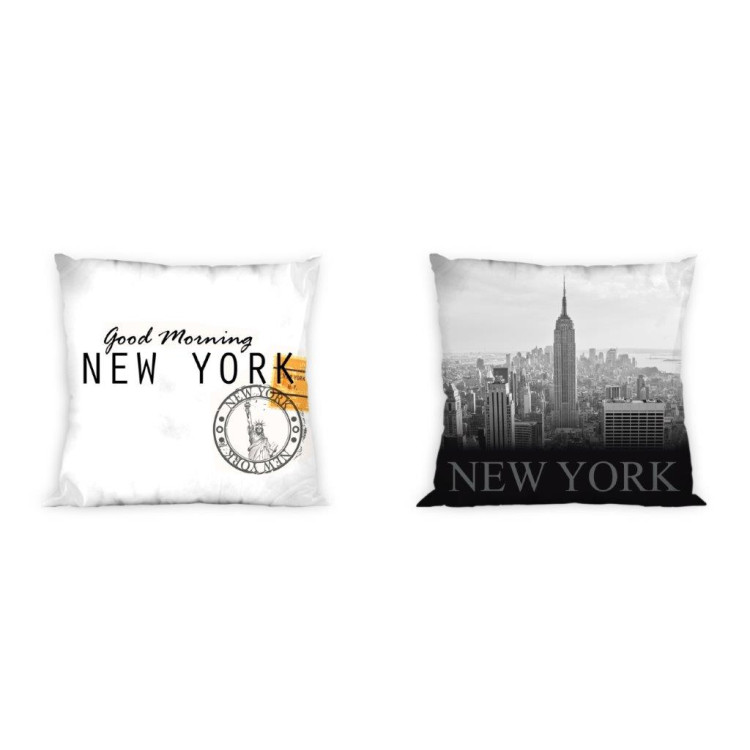 Poszewka 40x40 na poduszkę jaśka realistyczny wzór New York Poszewka 40x40 na poduszkę jaśka realistyczny wzór New York