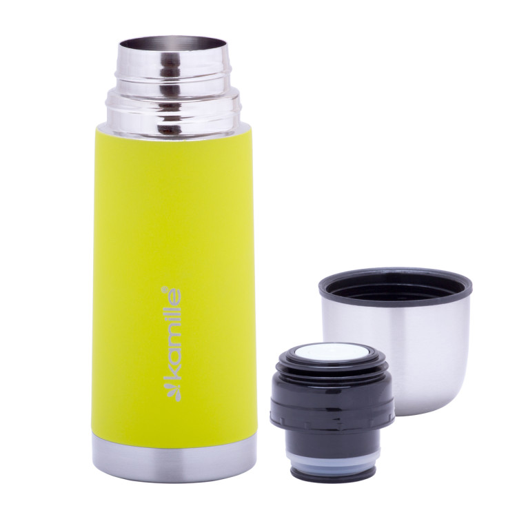 Termos podróżny 350 ml kubek termiczny żółty KM 2001 Kamille Termos podróżny 350 ml kubek termiczny żółty KM 2001 Kamille