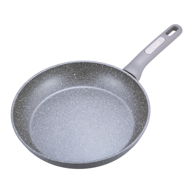 Patelnia granitowa 28 cm szara na indukcje KM 4290GR Kamille Patelnia granitowa 28 cm szara na indukcje KM 4290GR Kamille