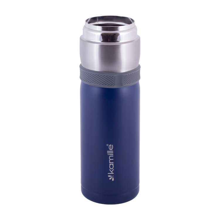 Termos podróżny 400 ml kubek termiczny granatowy KM 2014 Kamille Termos podróżny 400 ml kubek termiczny granatowy KM 2014 Kamille