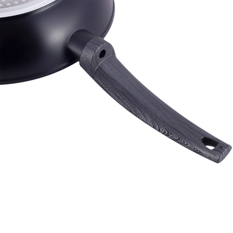 Patelnia głęboka z powłoką marmurową 32 cm WOK indukcja KM 4137 Kamille Patelnia głęboka z powłoką marmurową 32 cm WOK indukcja KM 4137 Kamille