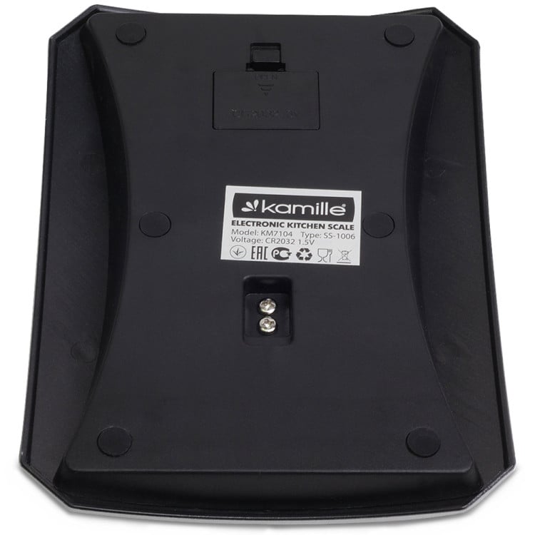 Waga kuchenna elektroniczna z wyświetlaczem LCD precyzyjna KM 7104 Kamille Waga kuchenna elektroniczna z wyświetlaczem LCD precyzyjna KM 7104 Kamille