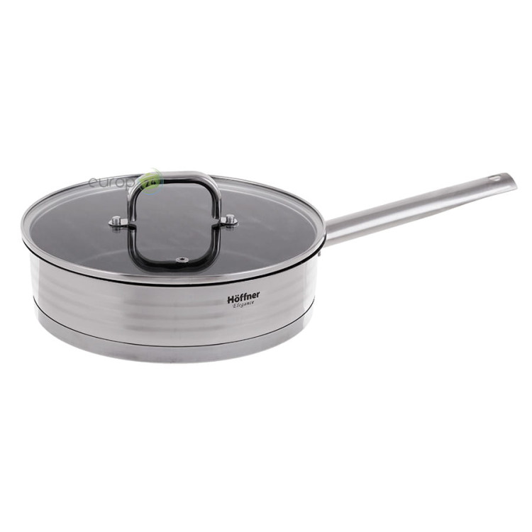Garnki stalowe Hoffner Elegance HF 9936 12 częsciowy zestaw garnków Garnek Indukcja