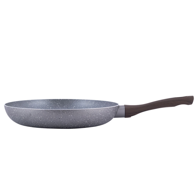 Patelnia granitowa 28 cm szara na indukcje KM 4114 Kamille Patelnia granitowa 28 cm szara na indukcje KM 4114 Kamille