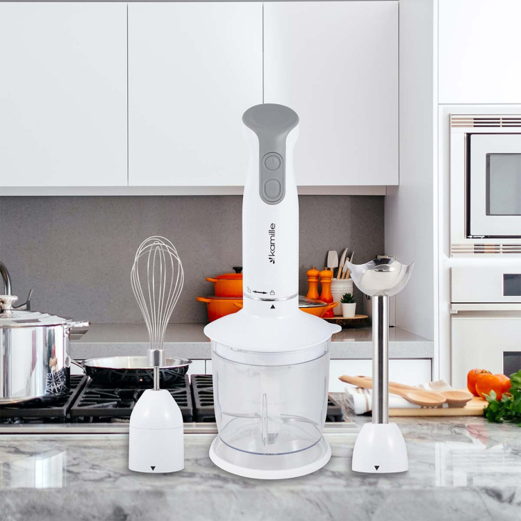Blender wielofunkcyjny 400W rozdrabniacz biały robot mikser KM 6746 Kamille