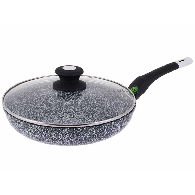 Patelnia granitowa 24 cm indukcja Zilner ZL 7123 ceramiczna