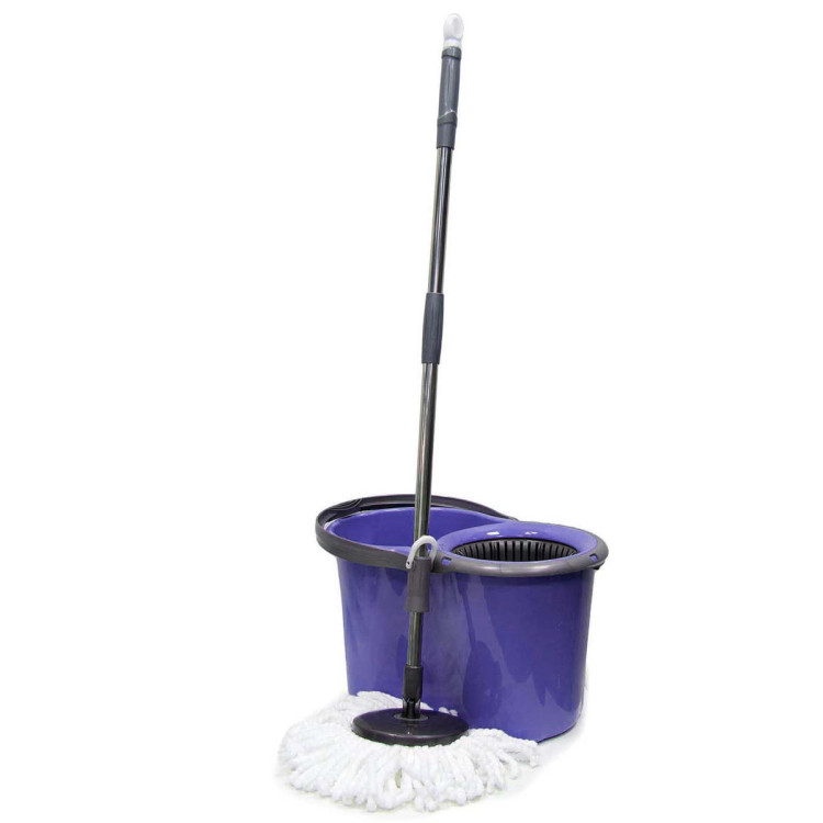 Mop obrotowy Classic z kijem teleskopowym w zestawie z wiadrem 19L Planet UP613