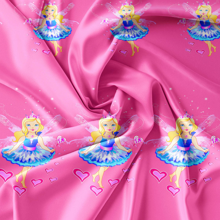 Pościel 140x200 dla dzieci bawełna satynowa 3D Cotton World gruba 2 części 2416 wróżka