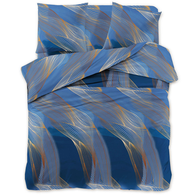 Pościel 140x200 bawełna satynowa 3D Cotton World gruba 2 części 2215
